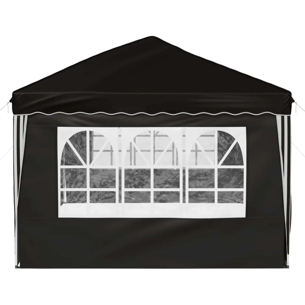 Tenda per feste a pop-up 575 x 288 x 245 cm Nero