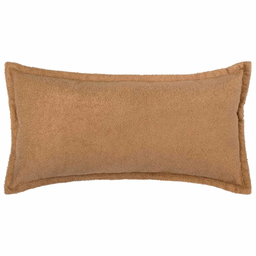 Federa 2 pcs HOUTEN Beige 40 x 70 cm Bouclé 917848