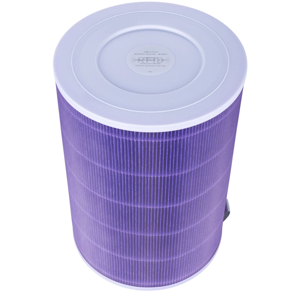 Filtro HEPA Antibatterico per Purificatore Aria – 4 Strati, Carboni Attivi, Chip RFID