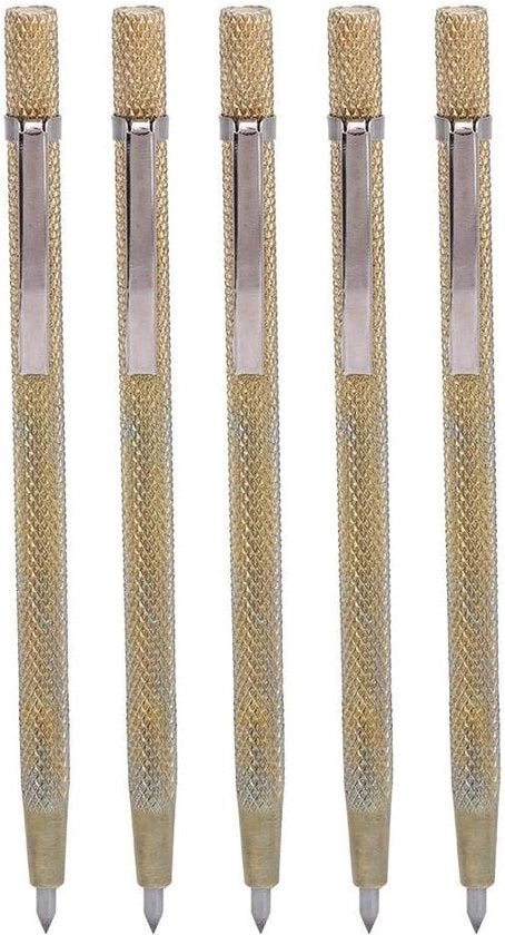 Penna per incisione con punta diamantata antiscivolo - Puntaspilli per incisione - Hout Metaal.