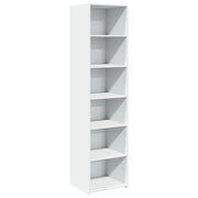 Buffet credenza cassettiera mobiletto mobile contenitore organizer cucina soggiorno salotto alto 45 x 41 x 185 cm legno ingegnerizzato bianco 02_0032454