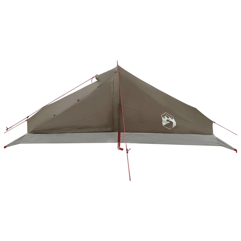 Tenda da backpacking Marrone e Grigio 4 persone 42019366
