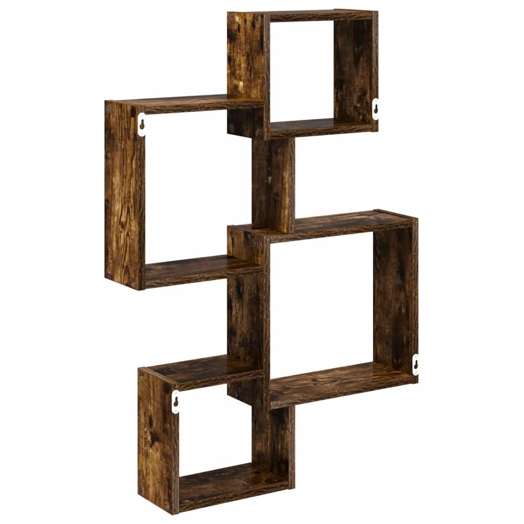Mensole Cubo da Parete A parete Marrone 64 x 13,5 x 91,5 cm 8012128