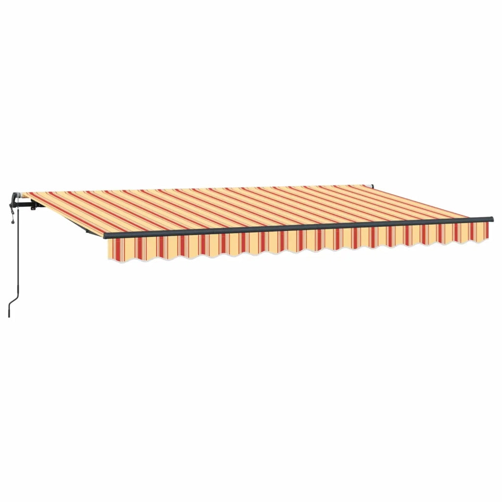 Tenda Retrattile Giallo 400 x 200 cm Tessuto 3329834