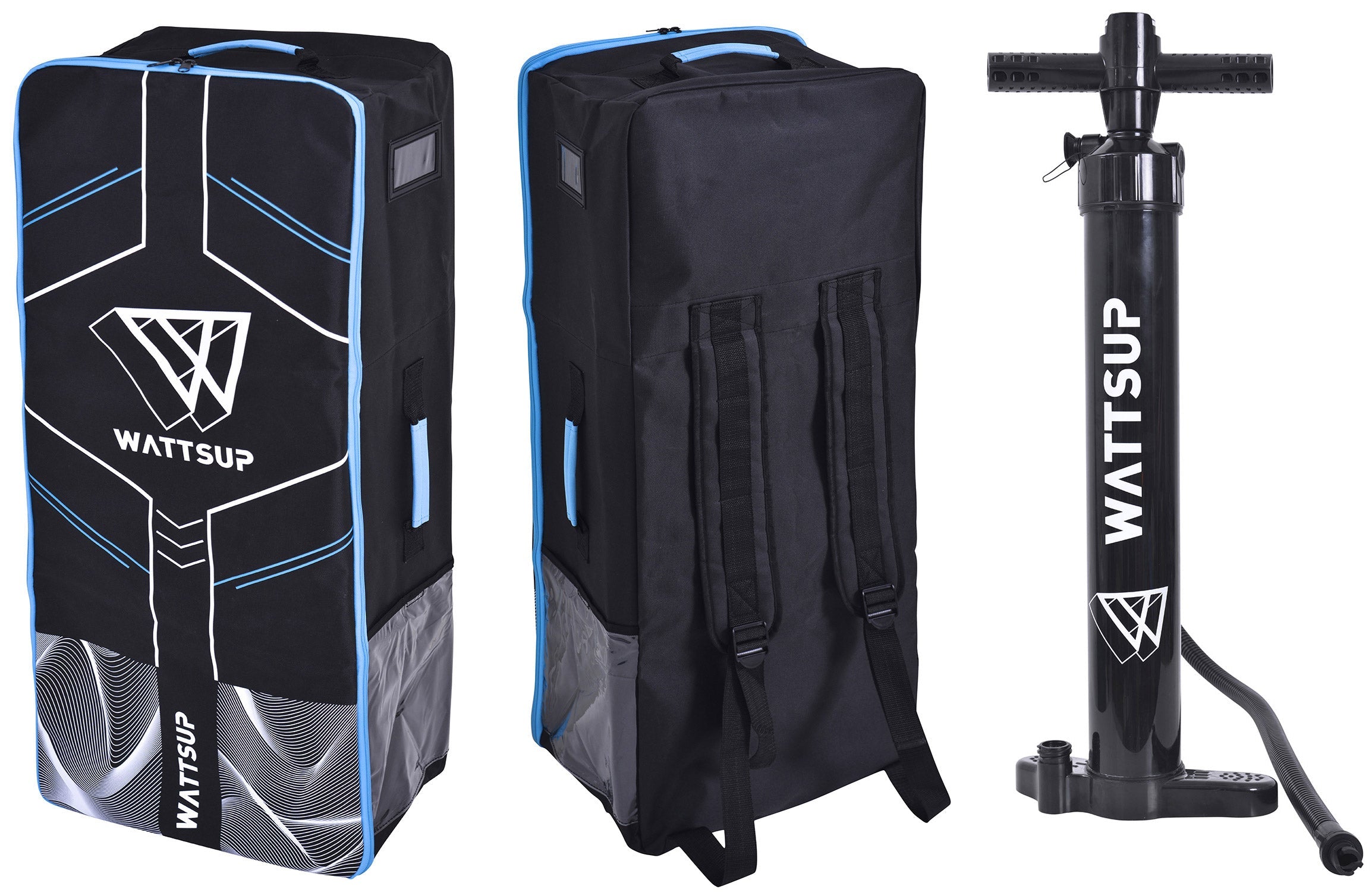 SUP Tavola Gonfiabile 335x81x15 cm con Pagaia Zaino e Accessori Wattsup Espadon Arancione