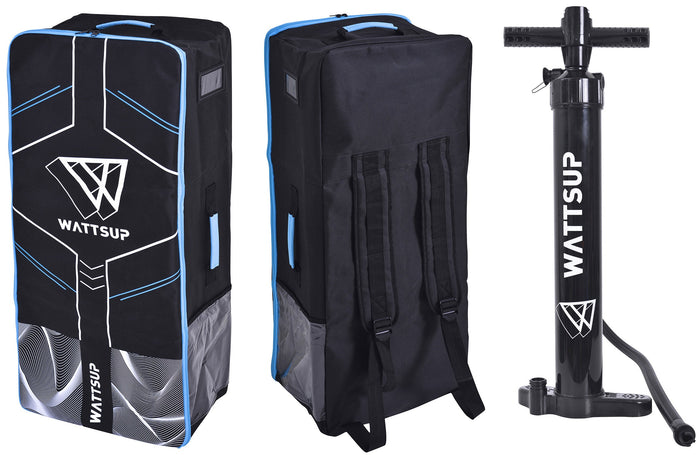 SUP Tavola Gonfiabile 335x81x15 cm con Pagaia Zaino e Accessori Wattsup Espadon Arancione