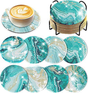 Supporti per pittura a diamanti - vetro, DIY - 8 pezzi