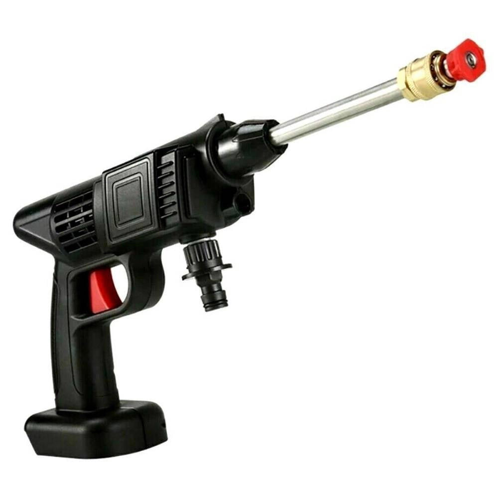Trade Shop - Idropulitrice A Batteria 12 V Alta Pressione Portatile Senza Fili Lavaggio Auto -