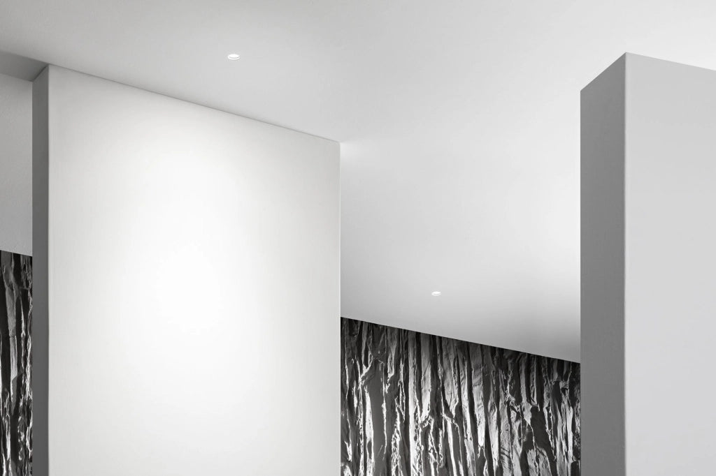 INCASSO LED COMET QUADRATO IN GESSO 7W 900LM 3000K 120X120X28MM IN GESSO VERNICIABILE