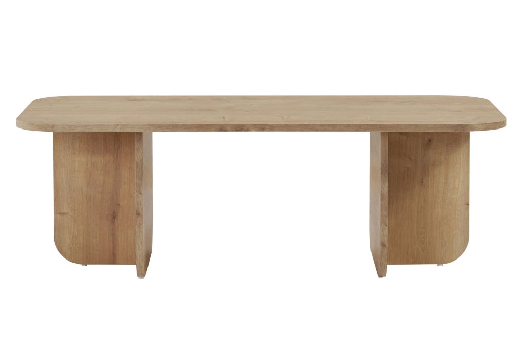 Tavolino in legno "Akira" 120 x 60 x 41 cm - Rovere zaffiro