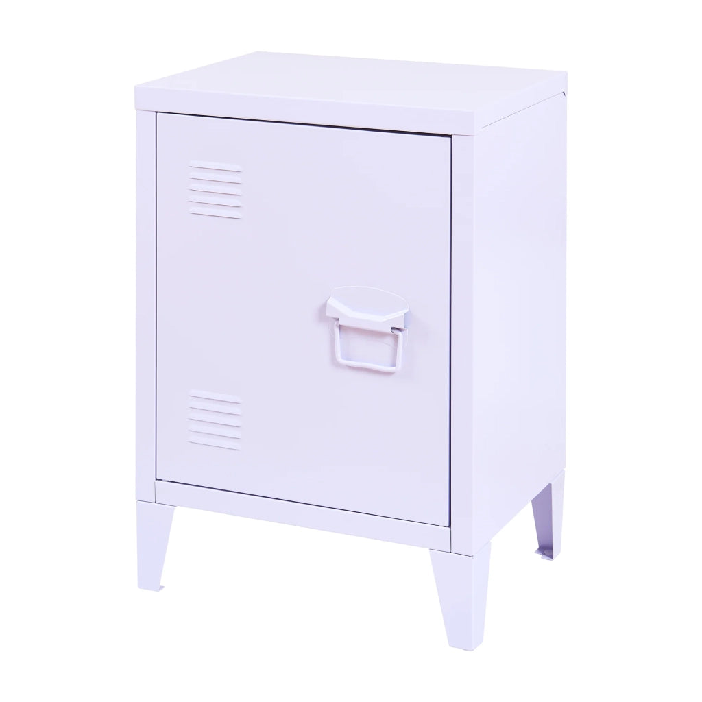 Comodino comodino cassettiera mobile contenitore maniglia porta destra 57 x 40 x 30 cm viola chiaro 03_0011022