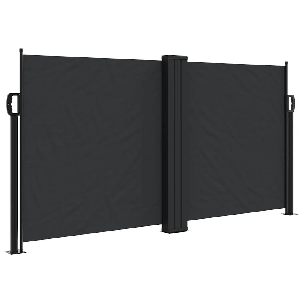 Tendada Sole Laterale Retrattile Nera 120x1000 cmcod mxl 116208