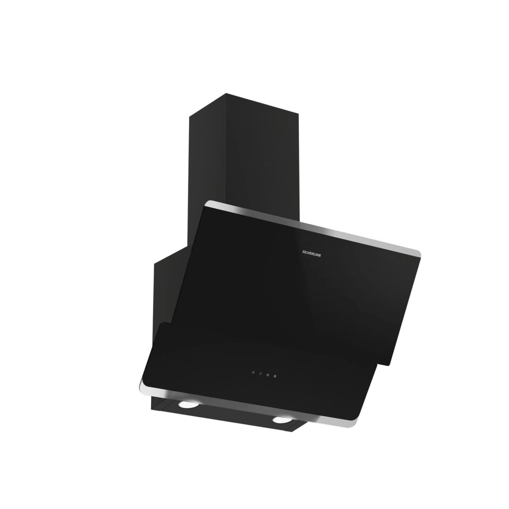 Silverline 3490 OSLO Cappa aspirante a parete Nero 576 m³/h