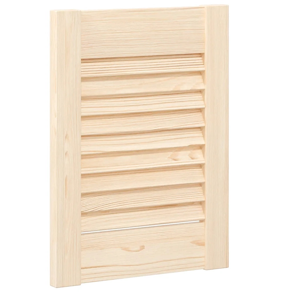 Ante con Design a Lamelle 2 pz 39,5x29,5 cm in Legno di Pino CFW3530557