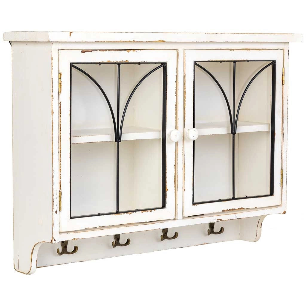 Scaffale in legno beige 69x18x50,5h cm