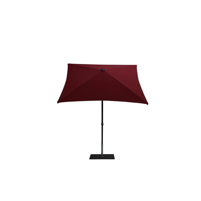 Ombrellone a palo centrale Trend 240x240 cm Made in Italy - Bordeaux
