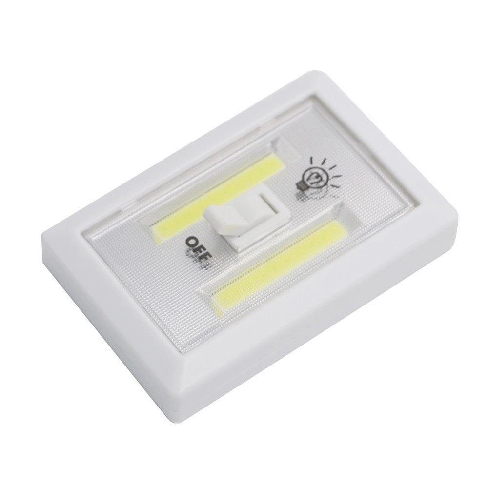 Trade Shop - Luce A Led Cob Switch 2 Strip Led Luce Armadio Cantina Credenza Casa 200 Lumens -
