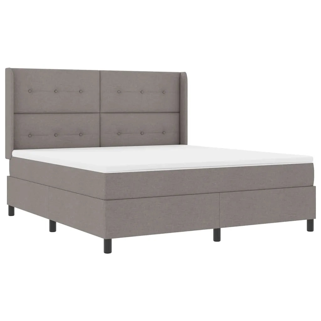 Letto a molle con materasso Talpa 200 x 180 cm Tessuto 3341662