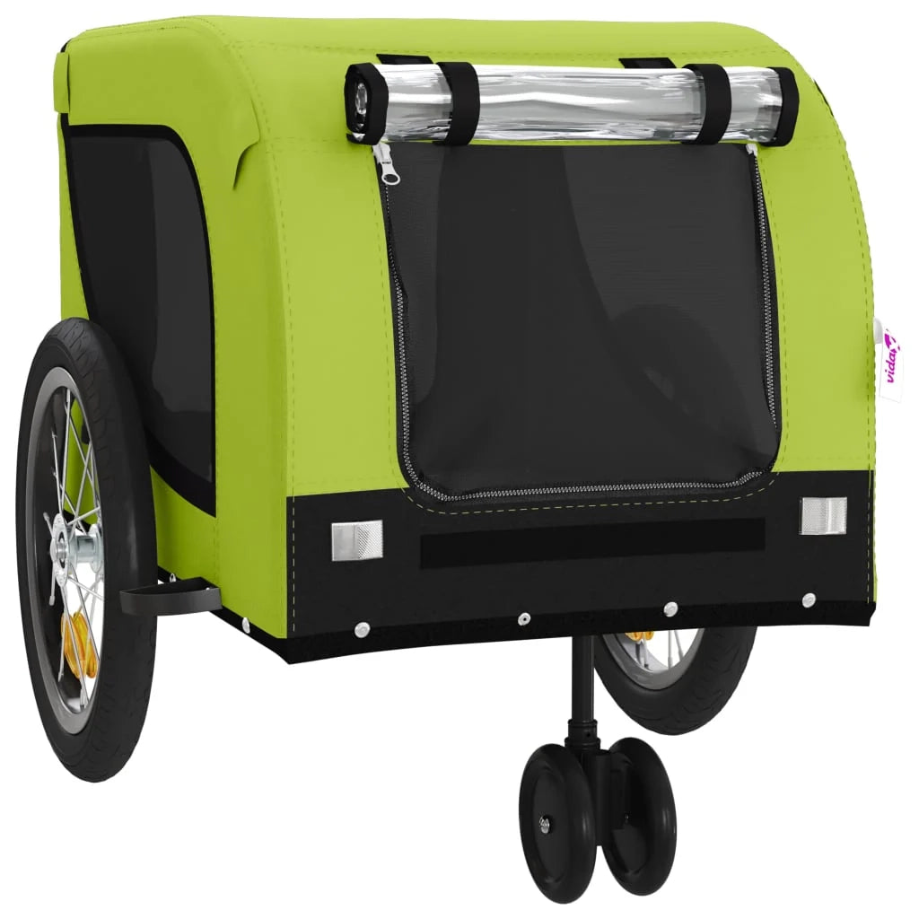 Rimorchio/carrello per animali domestici verde 02_0044296