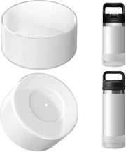Scarpe per bottiglie - Protezione antiscivolo in silicone - 2 pezzi - Translucenti - Bumper per bottiglie - Adatti per bottiglie