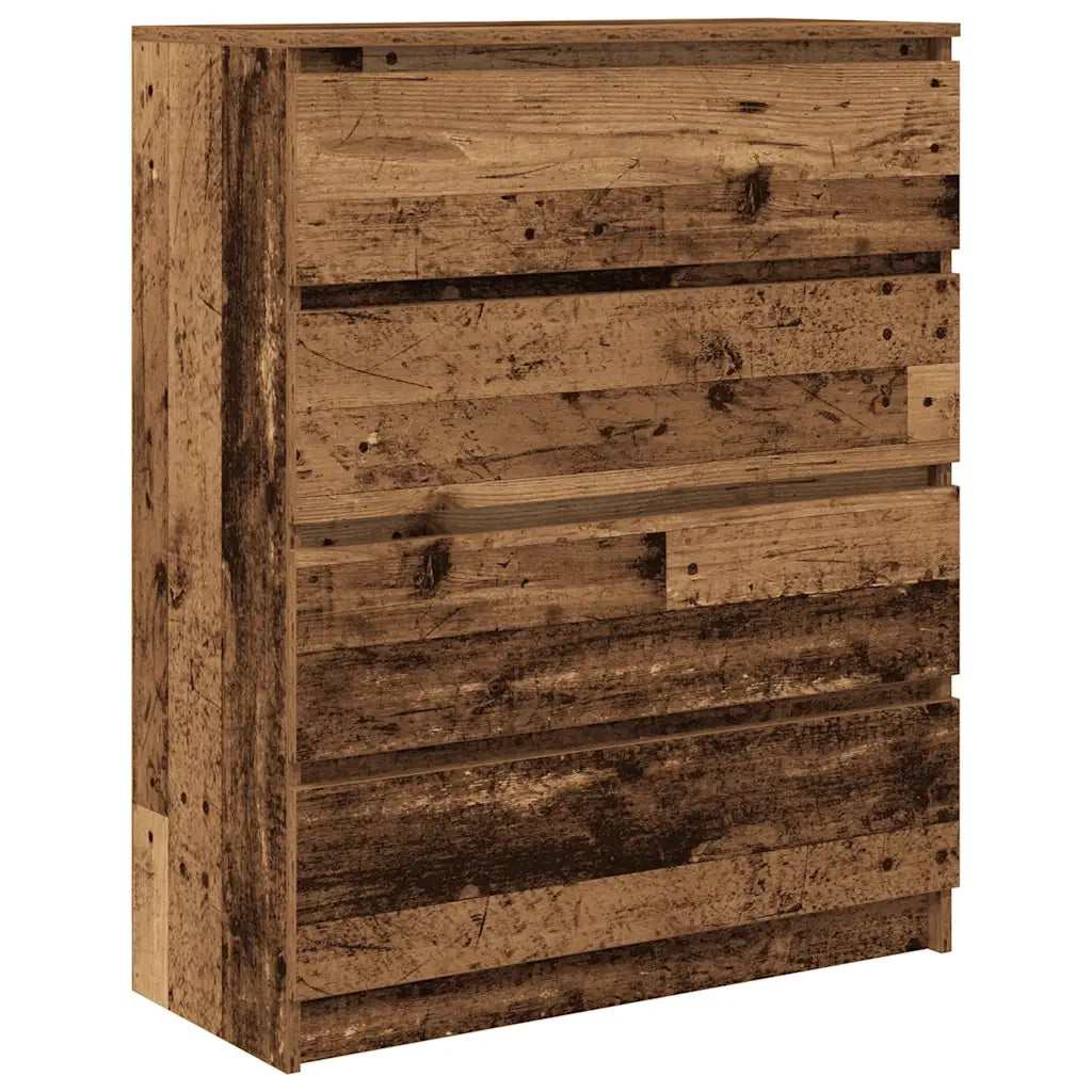 Credenza Legno Antico 80x35x99 cm in Legno Multistrato 3328487