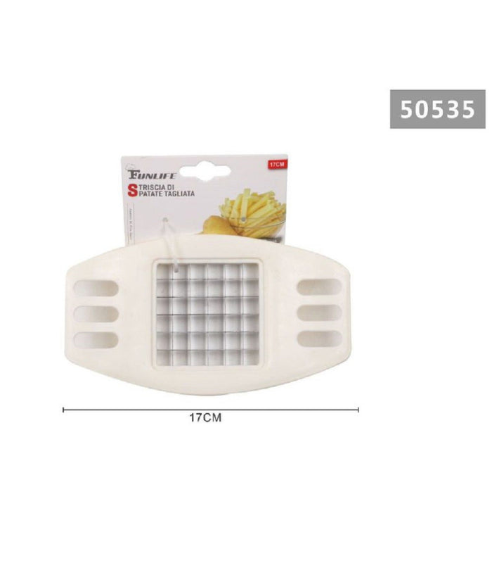 Affetta Patate Patatine Fresche Fritte Pressa Taglia Patata Manuale 17cm 50535         