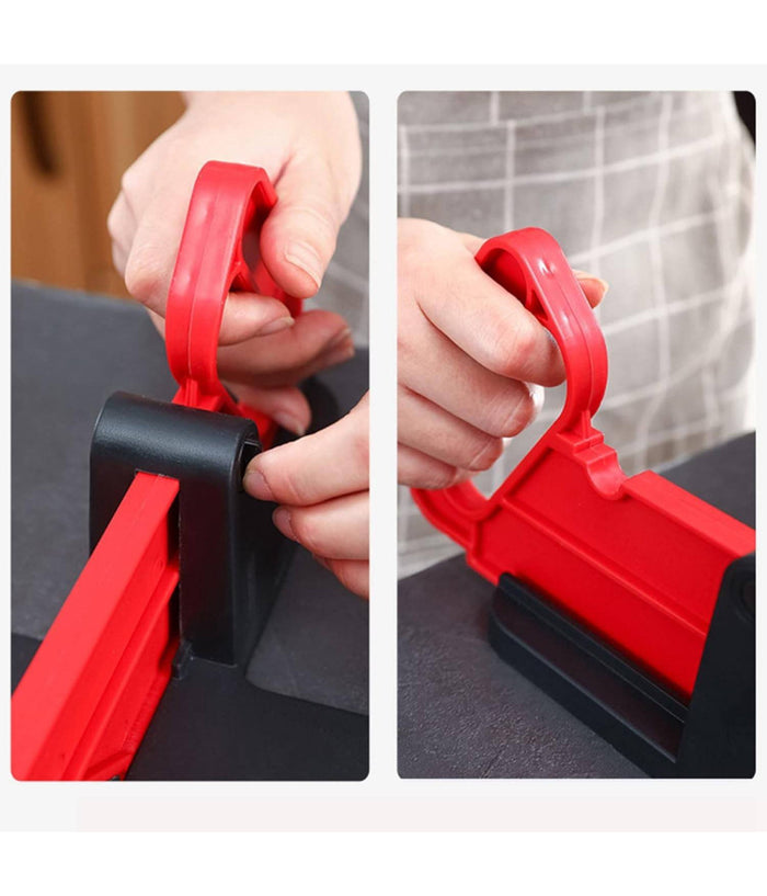 Affettatrice Manuale Affetta Tutto Frutta Verdura Salumi Con Lama In Acciaio 304         