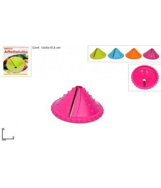 Affettatutto Conico Design Affetta Taglia Verdura Formaggi Frutta Cucina Idea         