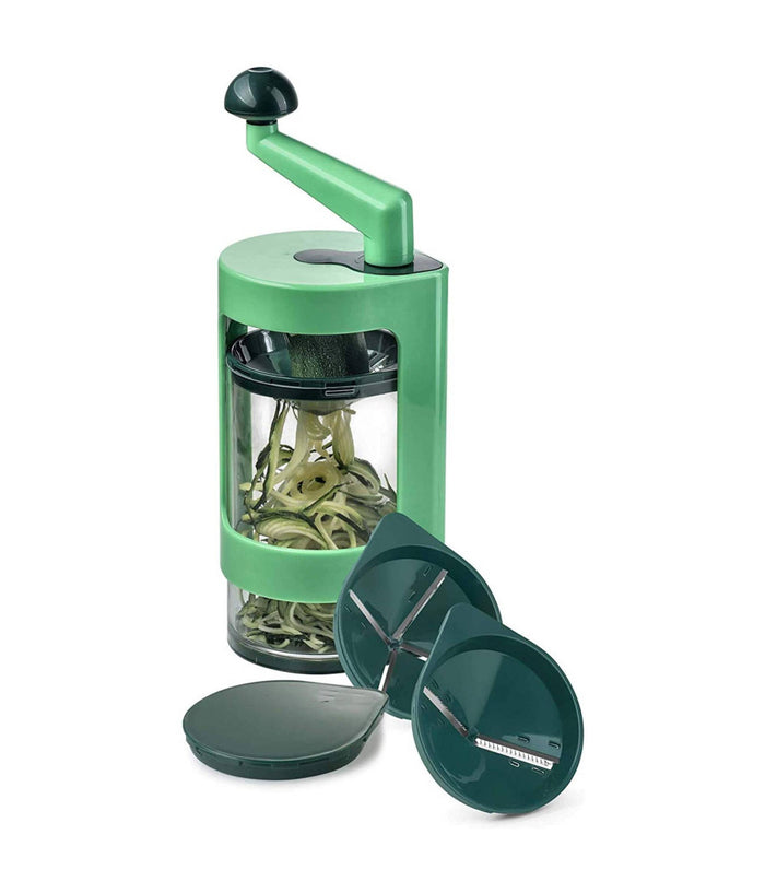 Affettaverdure Tagliaverdure Spirale Manuale Lame Inox Affetta Verdure Julienne         