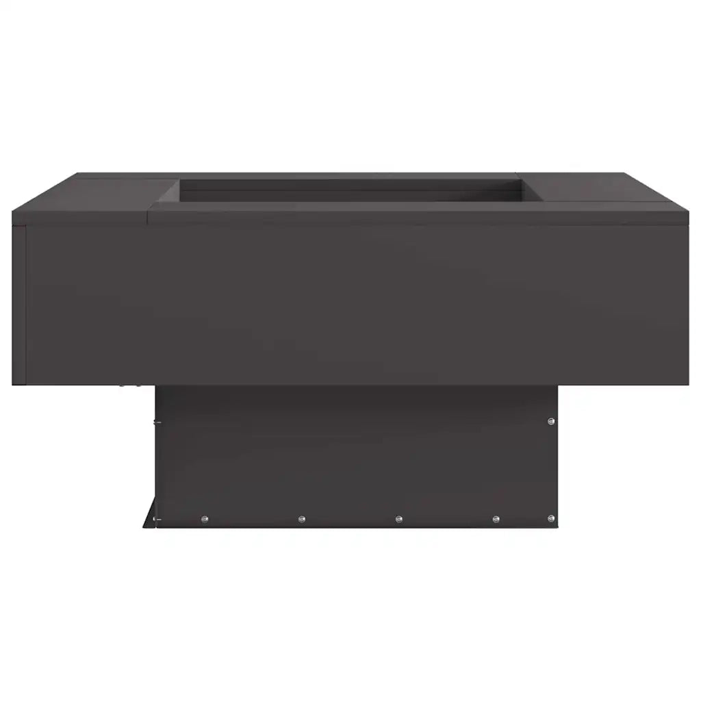 Focolare Nero 80 x 80 x 40 cm Acciaio CFW8754259