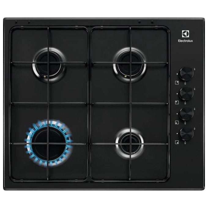 Electrolux KGS6404B Piano cottura a gas Serie 300 Slim side control 60cm