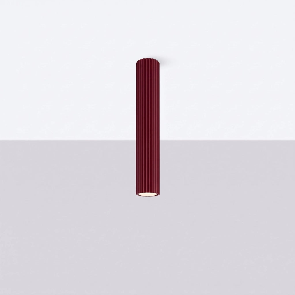 Plafoniera KARBON 60 bordeaux