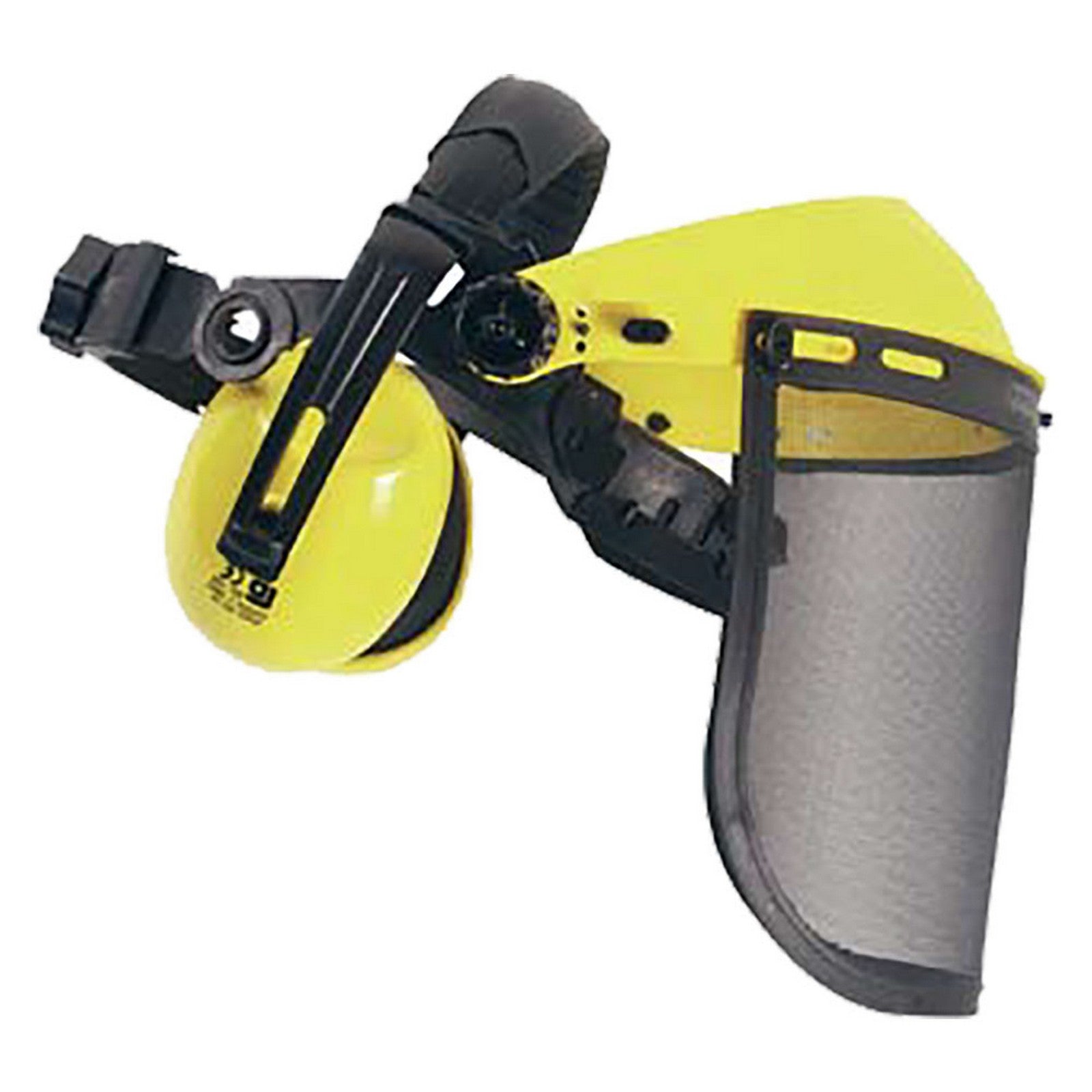 visiera con schermo a rete e cuffie schermo in rete cod:ferx.6109989nlm