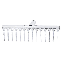 rastrello aeratore 12 denti cm 32 cod:ferx.600186nlm