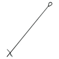 ancora tirafilo per vigneti elica ø 14 cm x h cm 90 ø f. 12 mm cod:ferx.608572nlm