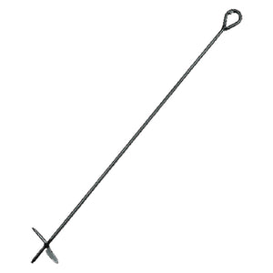 ancora tirafilo per vigneti elica ø 12 cm x h cm 75 ø f. 10 mm cod:ferx.608568nlm