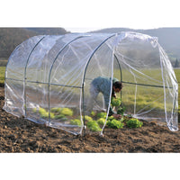 serra da orto 'tunnel' cm 200 x 300 x h 175 cod:ferx.6060960nlm