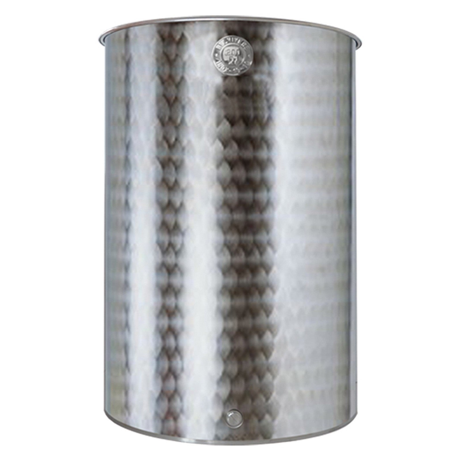 botte per alimenti lt 100 - ã˜46 - h69 - 1/2 - con tappo cod:ferx.607322nlm.stock