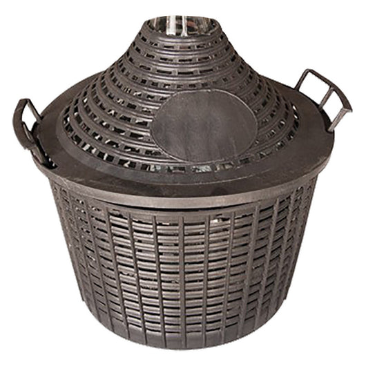 cesto copridamigiana per damigiane da lt. 5 - traforato cod:ferx.6080120nlm