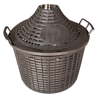 cesto copridamigiana per damigiane da lt.54 - liscio cod:ferx.6080124nlm