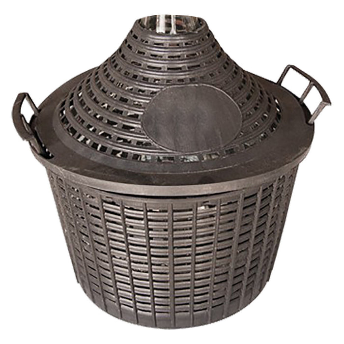 cesto copridamigiana per damigiane da lt.54 - liscio cod:ferx.6080124nlm