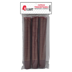 cf capsule termoretraibili per bottiglie spumante bordeaux - ø33 x h 55 mm cod:ferx.8026994nlm.stock