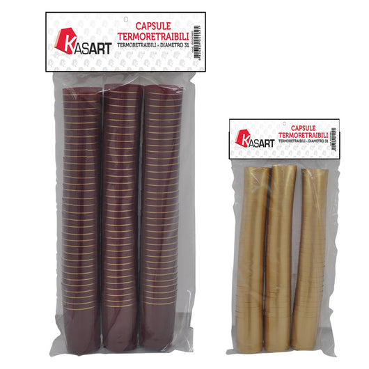 capsule termoretraibili per bottiglie vino bordeaux - ã˜ 31 x  h 55 mm cod:ferx.8026984nlm