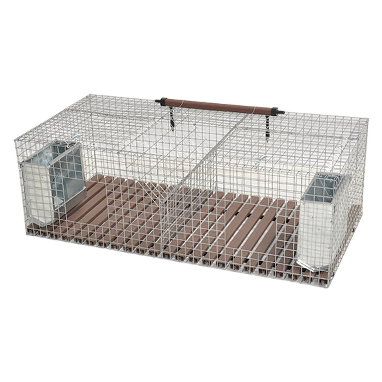 gabbia conigli fattrici 3 fori - cm 183 x 50 x h 33 cod:ferx.604724nlm