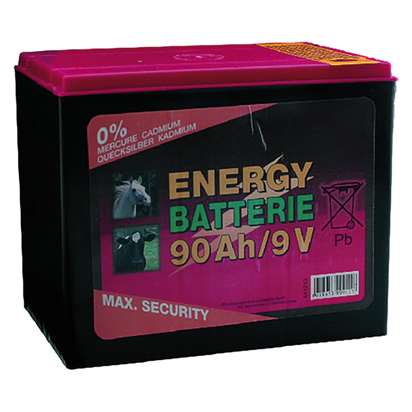 batteria a secco 9v - 90 ah (10000 ore circa) cod:ferx.604968nlm