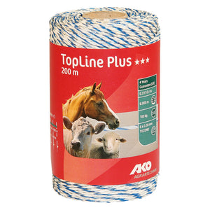 filo tondo per recinto mt 200 - bianco/blu cod:ferx.604989nlm