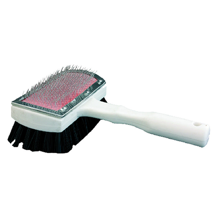 spazzola cardatrice per cane mm 160 x 105 cod:ferx.606122nlm