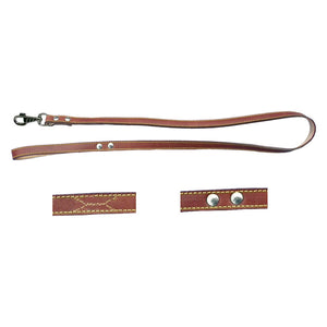 guinzaglio per cane larg. mm 18 lung.cm 70 cucito cod:ferx.605960nlm