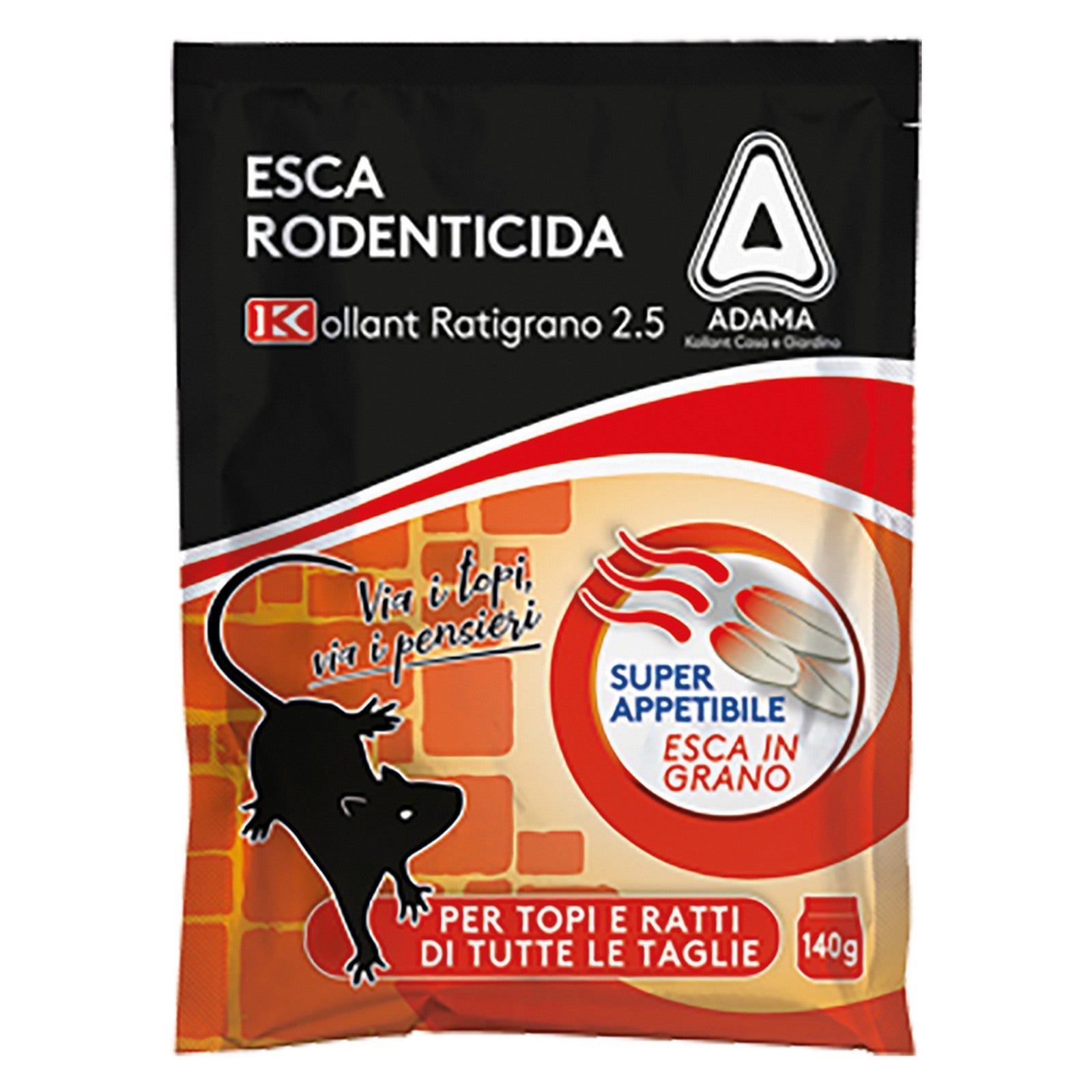 esca topicida in grano gr. 140 cod:ferx.6063810nlm