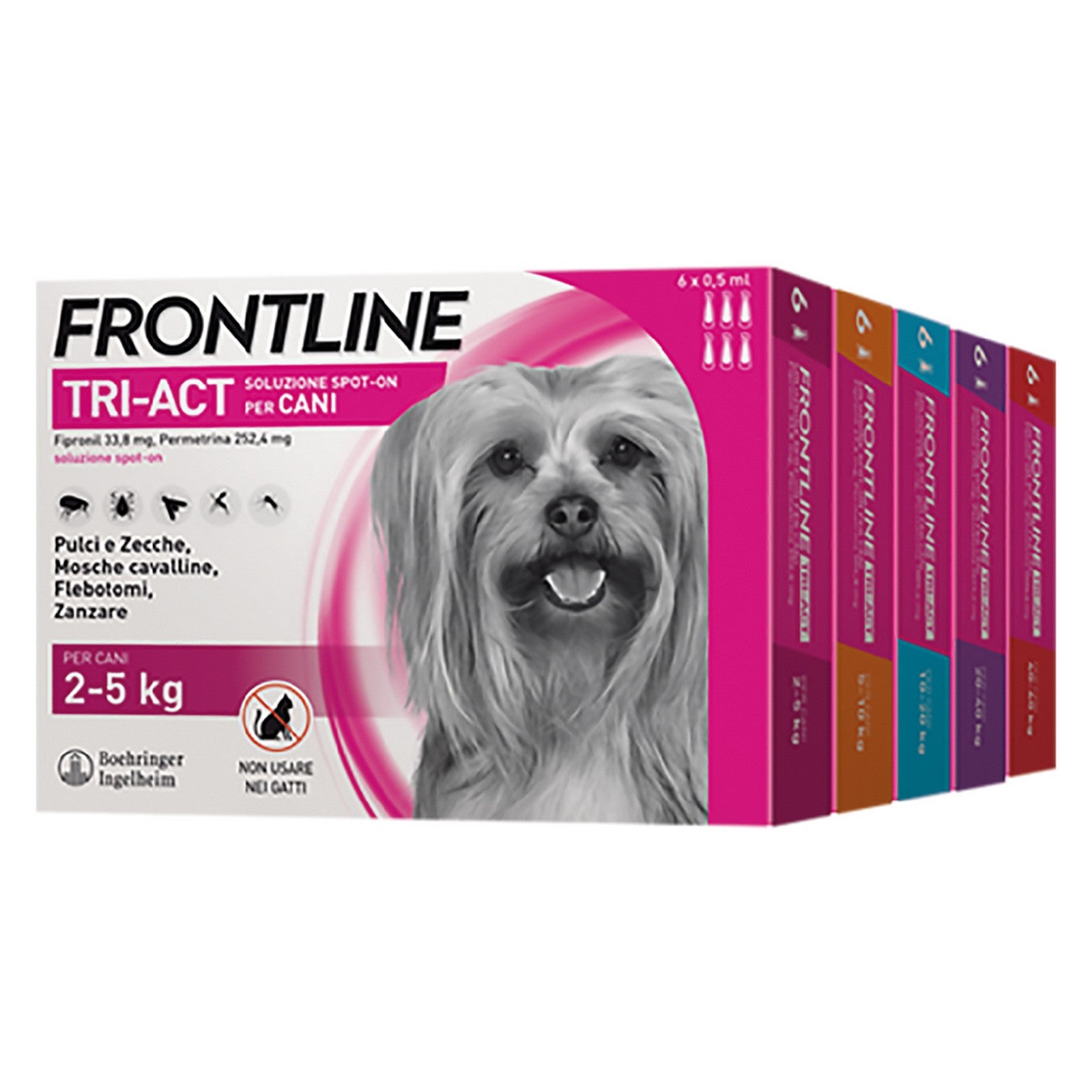antiparassitario 'frontline tri-act' cani 10/20 kg - 3 pipette ml 2 cod:ferx.6800644nlm